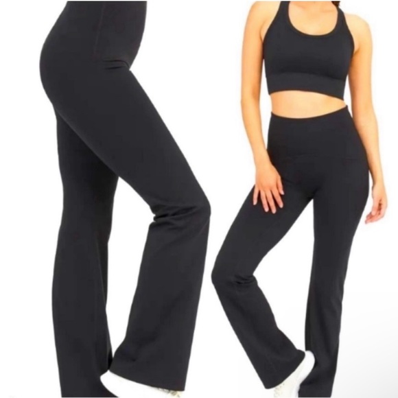 SPANX Pants & Jumpsuits Spanx Booty Boost Skinny Flare Yoga Pants
